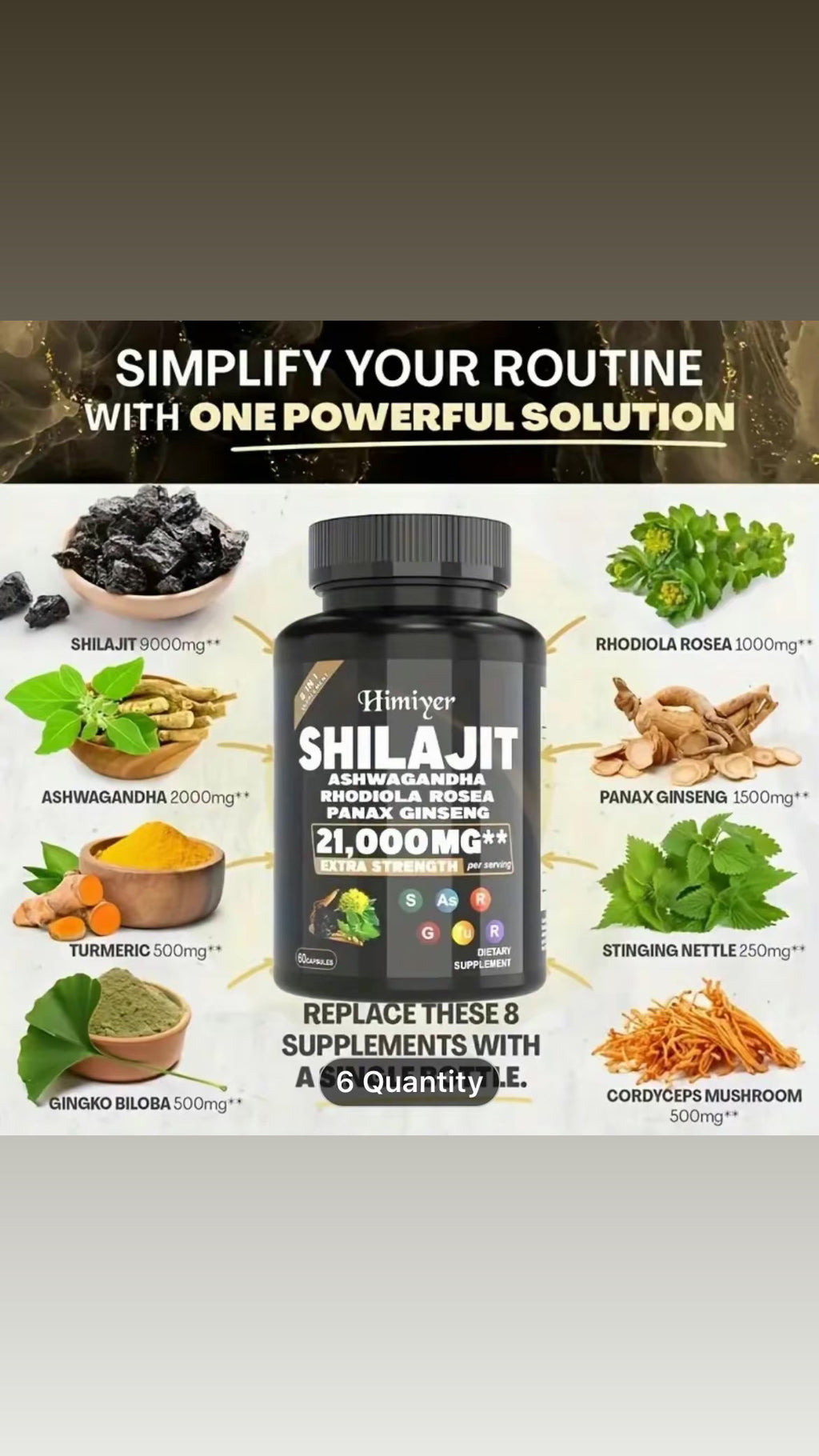Shillijit & Sea Moss Package