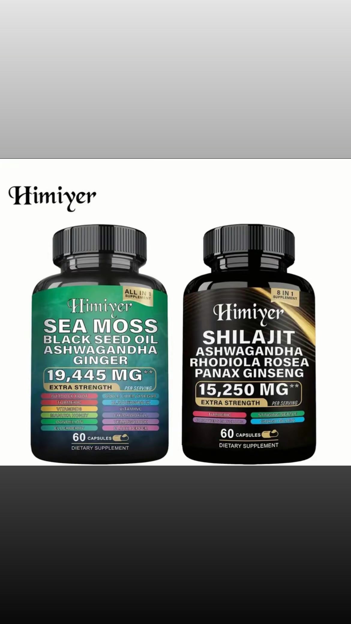 Shillijit & Sea Moss Package