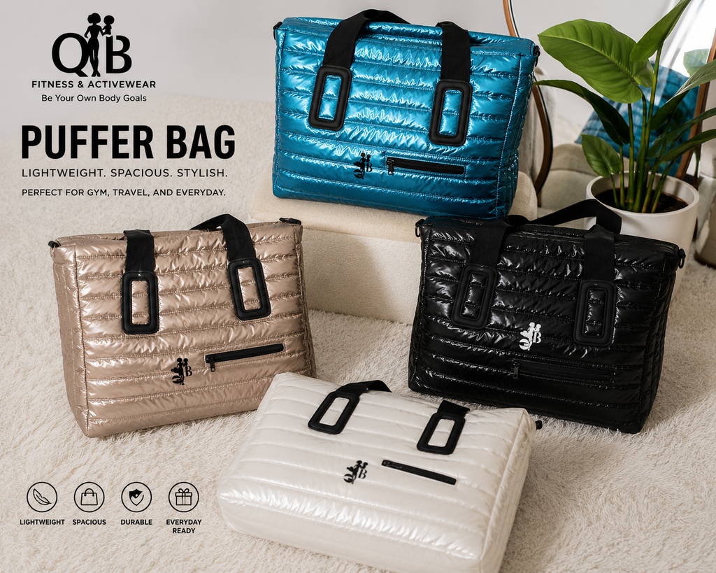 QTB Activewear Puffer Tote Bag
